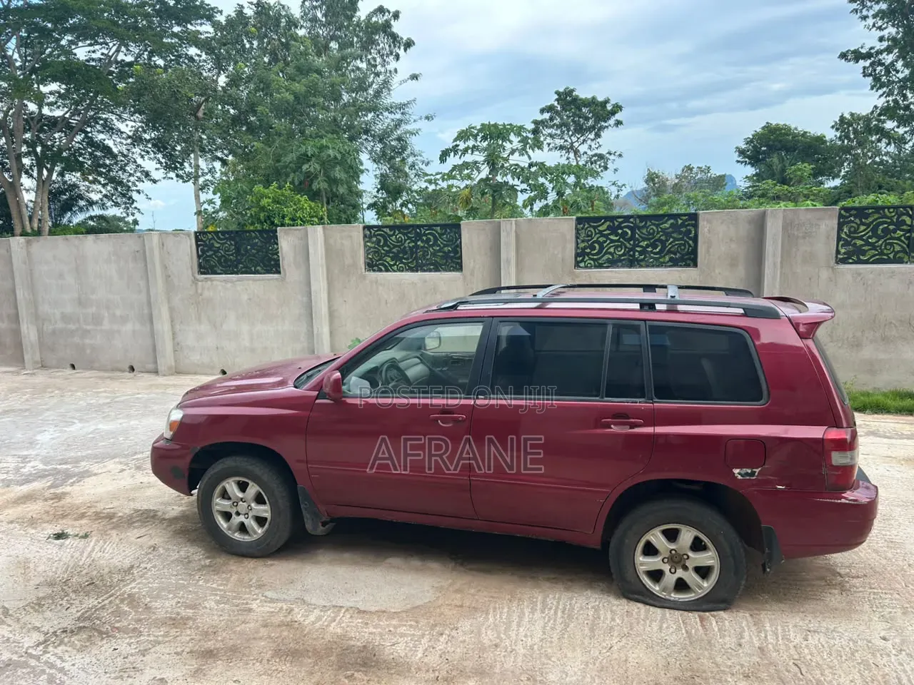 Toyota Highlander 2006 Red