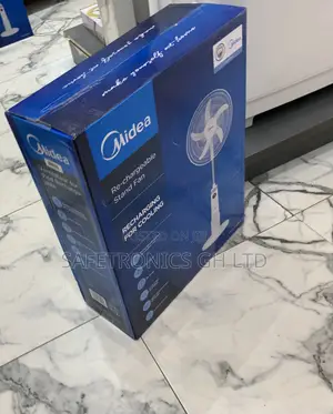 Purchase Excellent Midea 18′′ Rechargeable Stand Fan Model FS45-23MRD