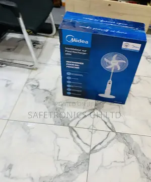 Kindly Good Midea 18′′ Rechargeable Stand Fan (Model FS45-23MRD)