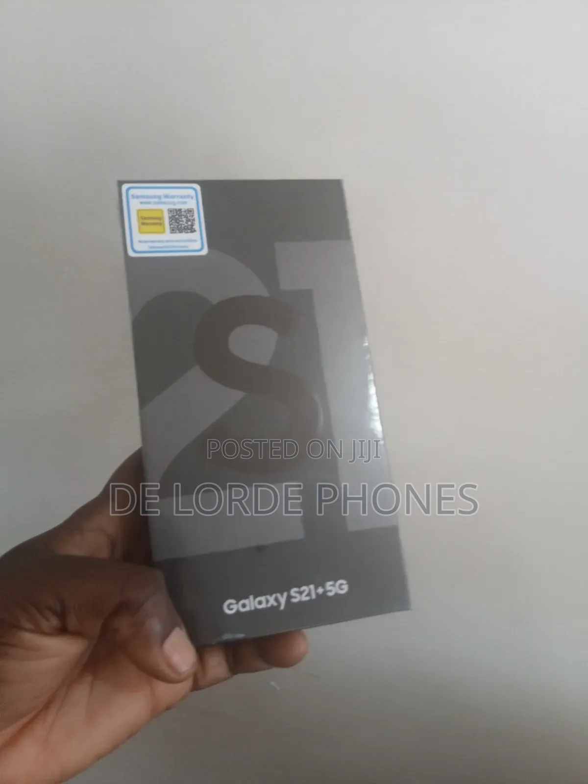 New Samsung Galaxy S21+ 5G 128 GB Silver