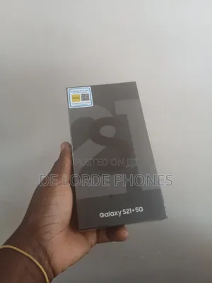New Samsung Galaxy S21+ 5G 128 GB Silver