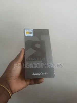 New Samsung Galaxy S21+ 5G 128 GB Silver