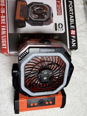 Portable Fan , Two in One Fan/Light ,(Chargeable )