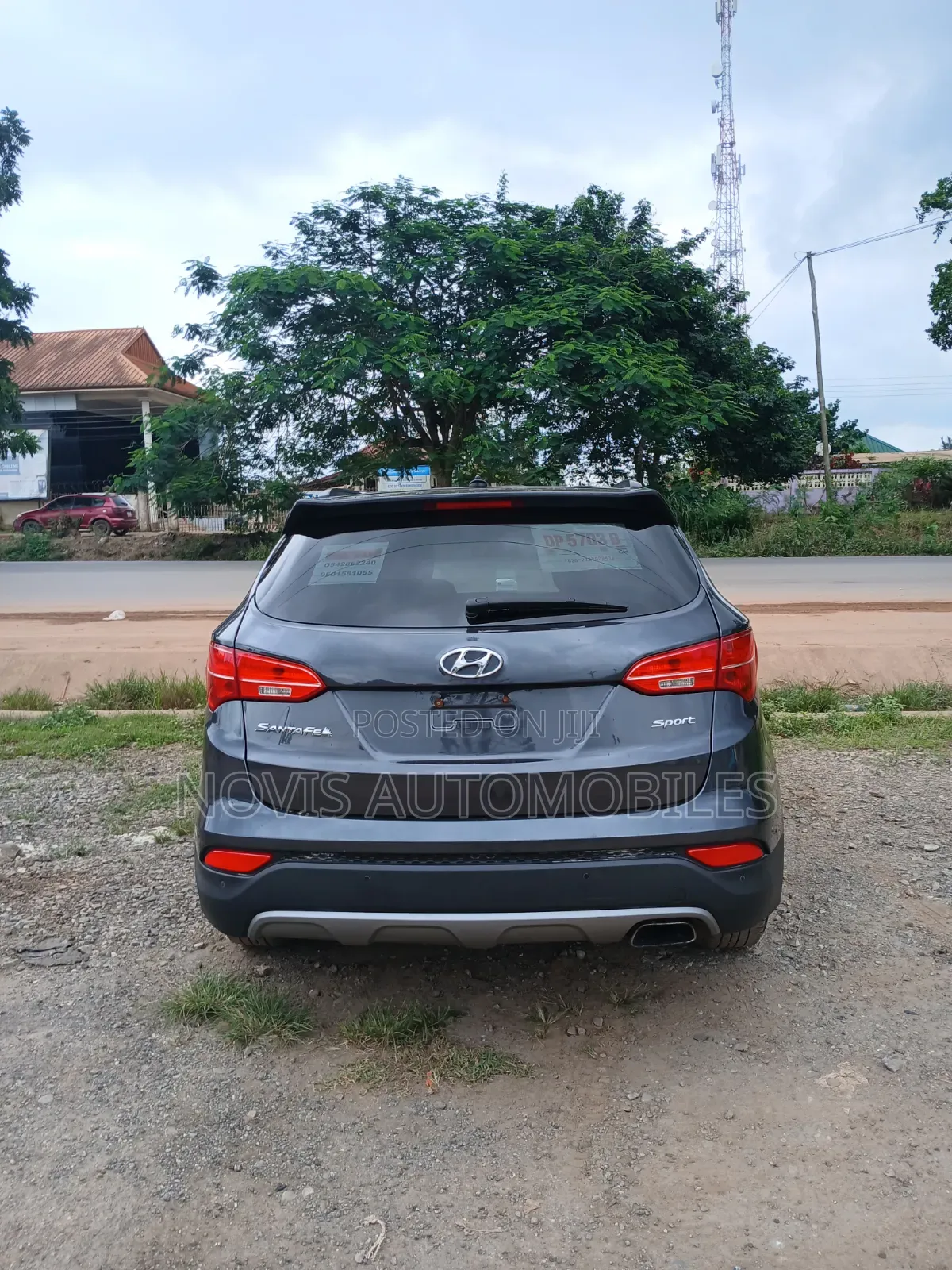 Hyundai Santa Fe SE AWD 2016 Gray