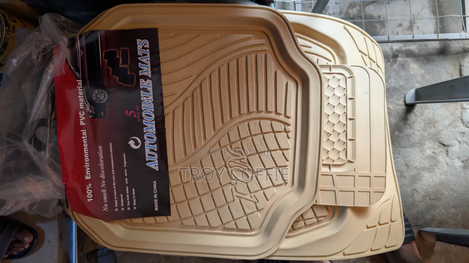 Car Beige Carpet