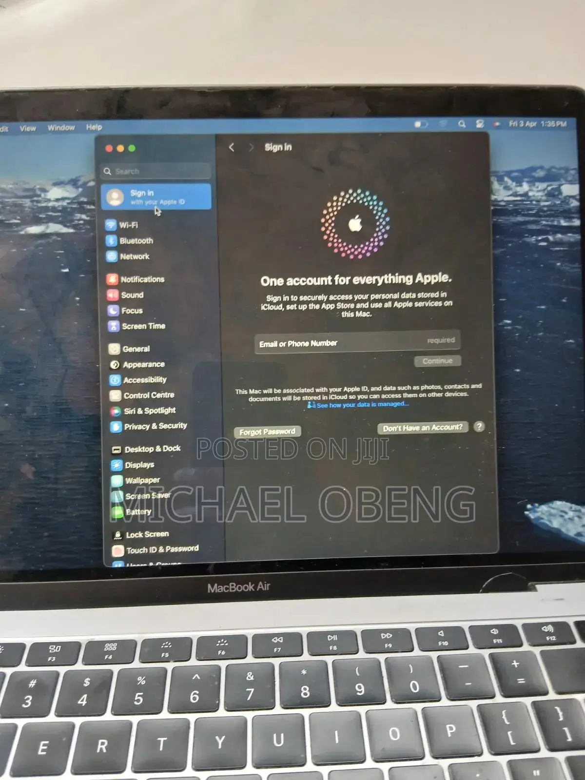 Laptop Apple MacBook Air 2019 8GB Intel Core i5 SSD 128GB