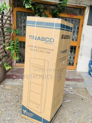 Durable Fast Nasco NAS-FL360-1DR-1 298L Single-Door Display Fridge