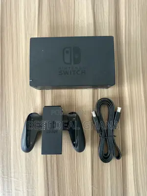Nintendo Switch Dock With Joy Con Grip and Hdmi Cable