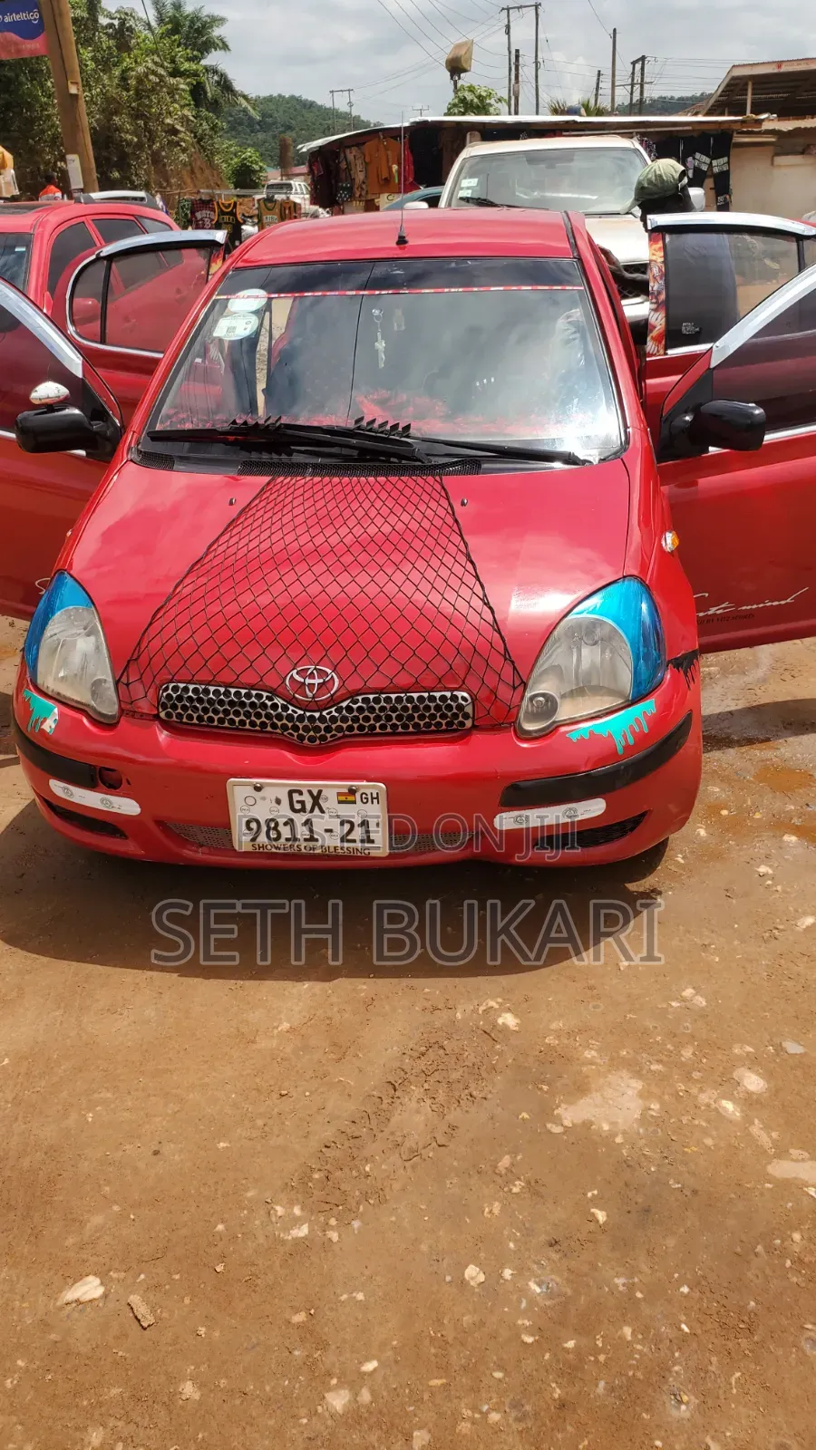 Toyota Yaris 2010 Red