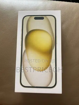 New Apple iPhone 15 Plus 256 GB Yellow