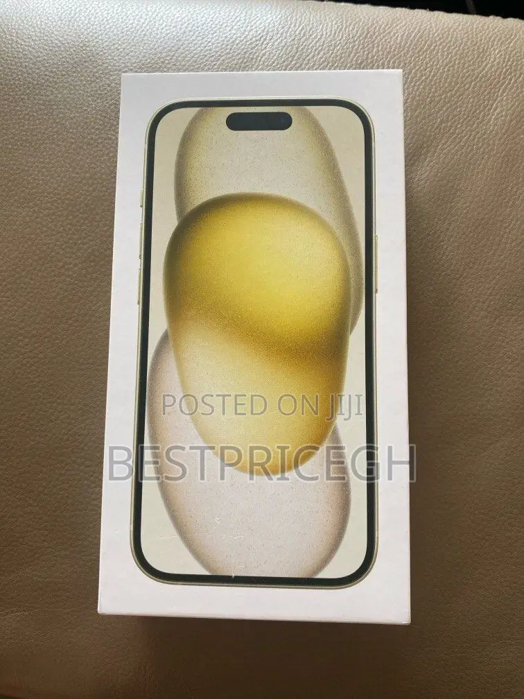 New Apple iPhone 15 Plus 256 GB Yellow