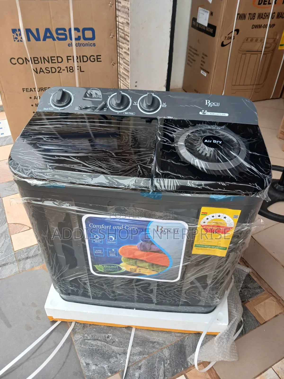 Roch 7kg Twin Washing Machine