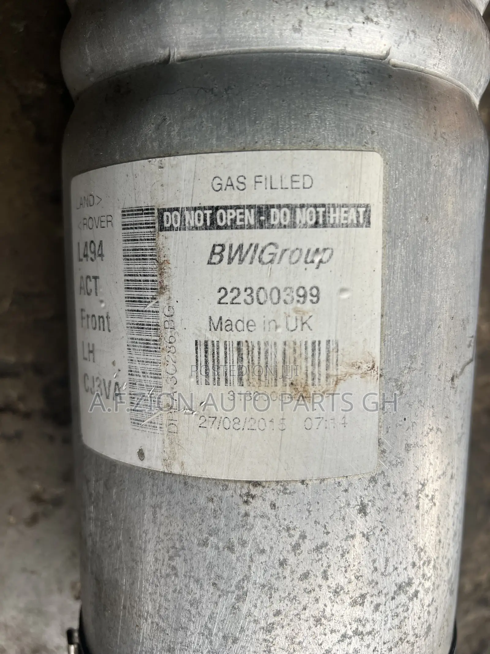 Original Home Used Front Shocks for Range Rover Vogue 2018 and All Typ