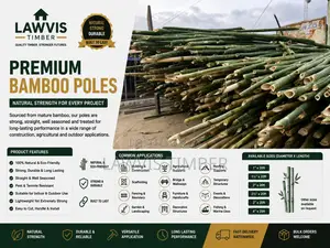 Bamboo Poles | Strong, Natural Durable for Construction