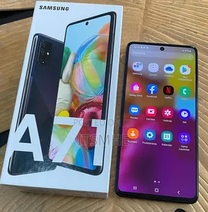 New Samsung Galaxy A71 128 GB Black