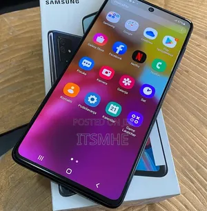 New Samsung Galaxy A71 128 GB Black