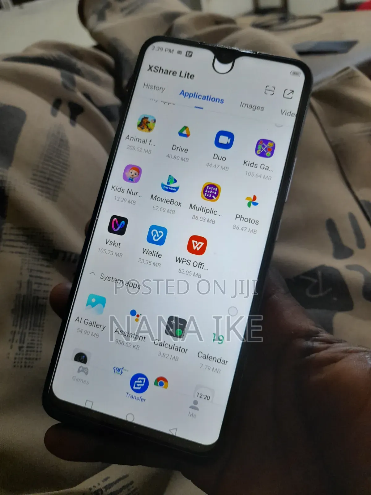 Infinix Hot 10 Play 64 GB Blue