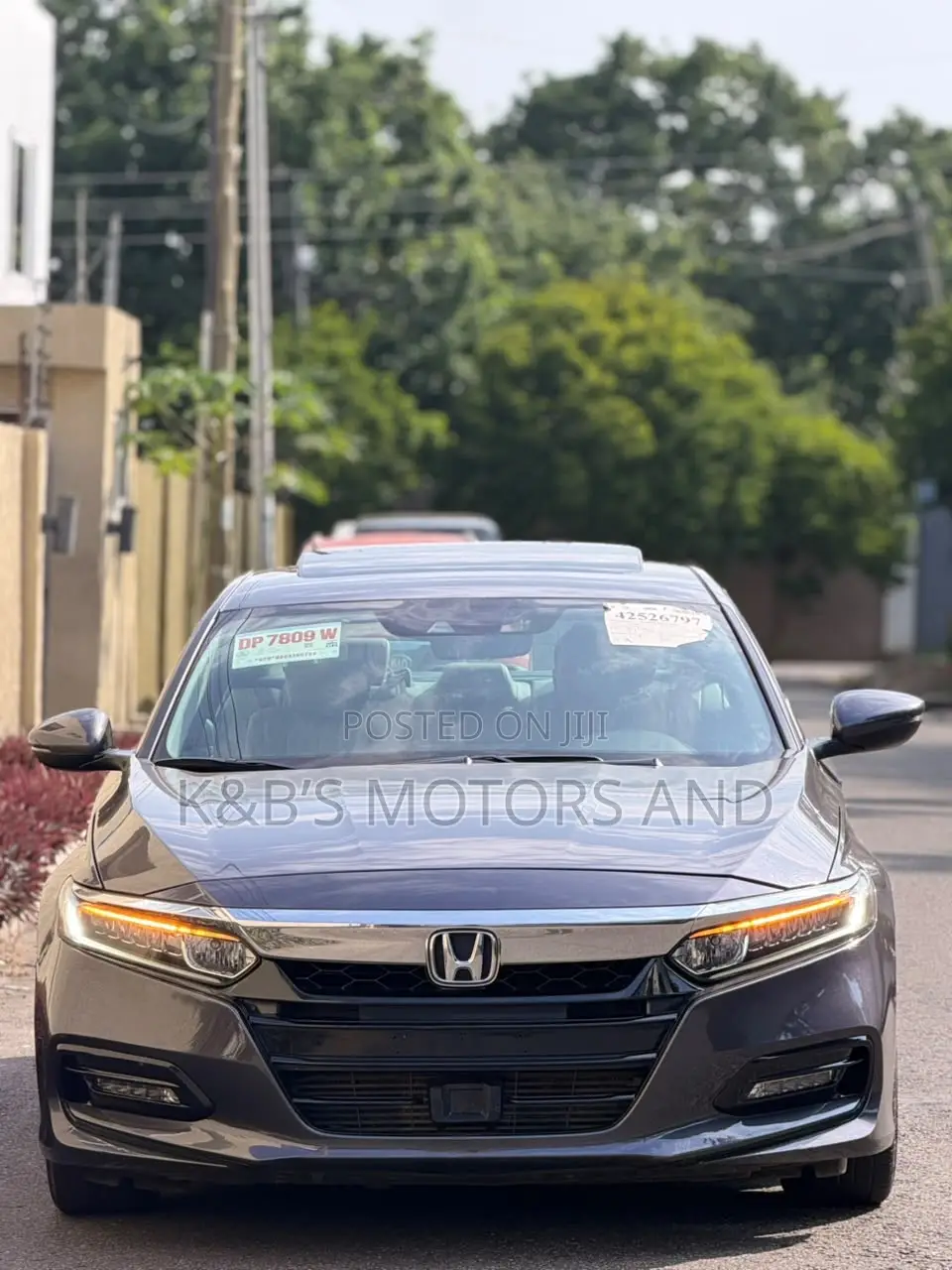 Honda Accord EX-L 2018 Gray