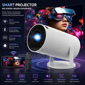 Smart WiFi 6 HD Projector