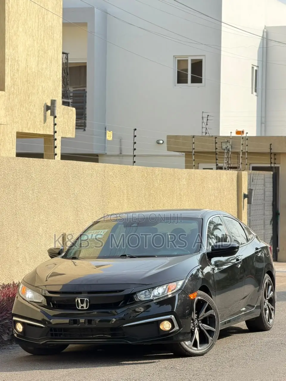 Honda Civic Sport Sedan 2020 Black