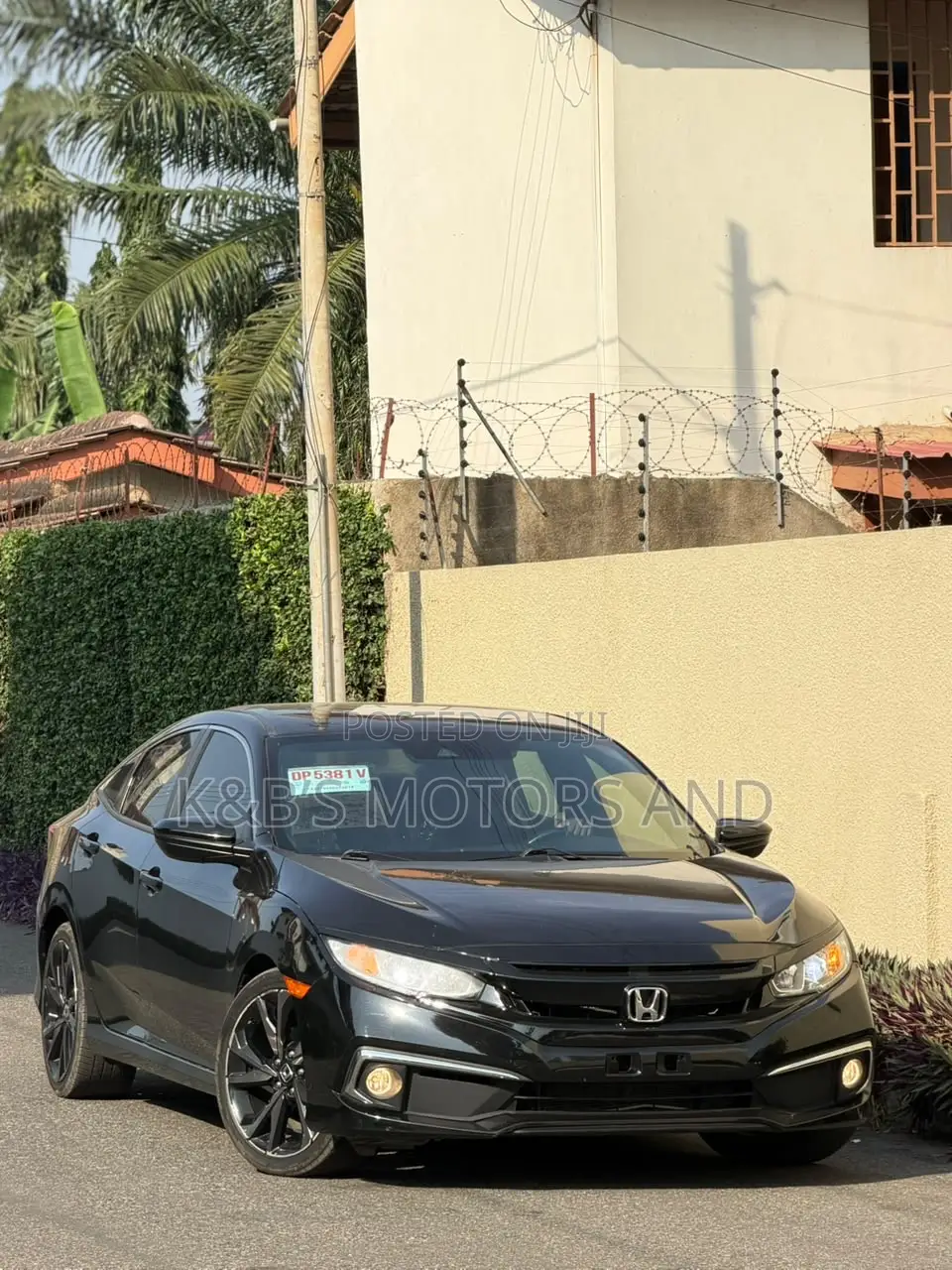 Honda Civic Sport Sedan 2020 Black