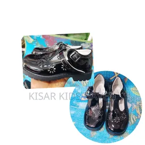 Luxury Girls Shoe Black Size 25 to 36