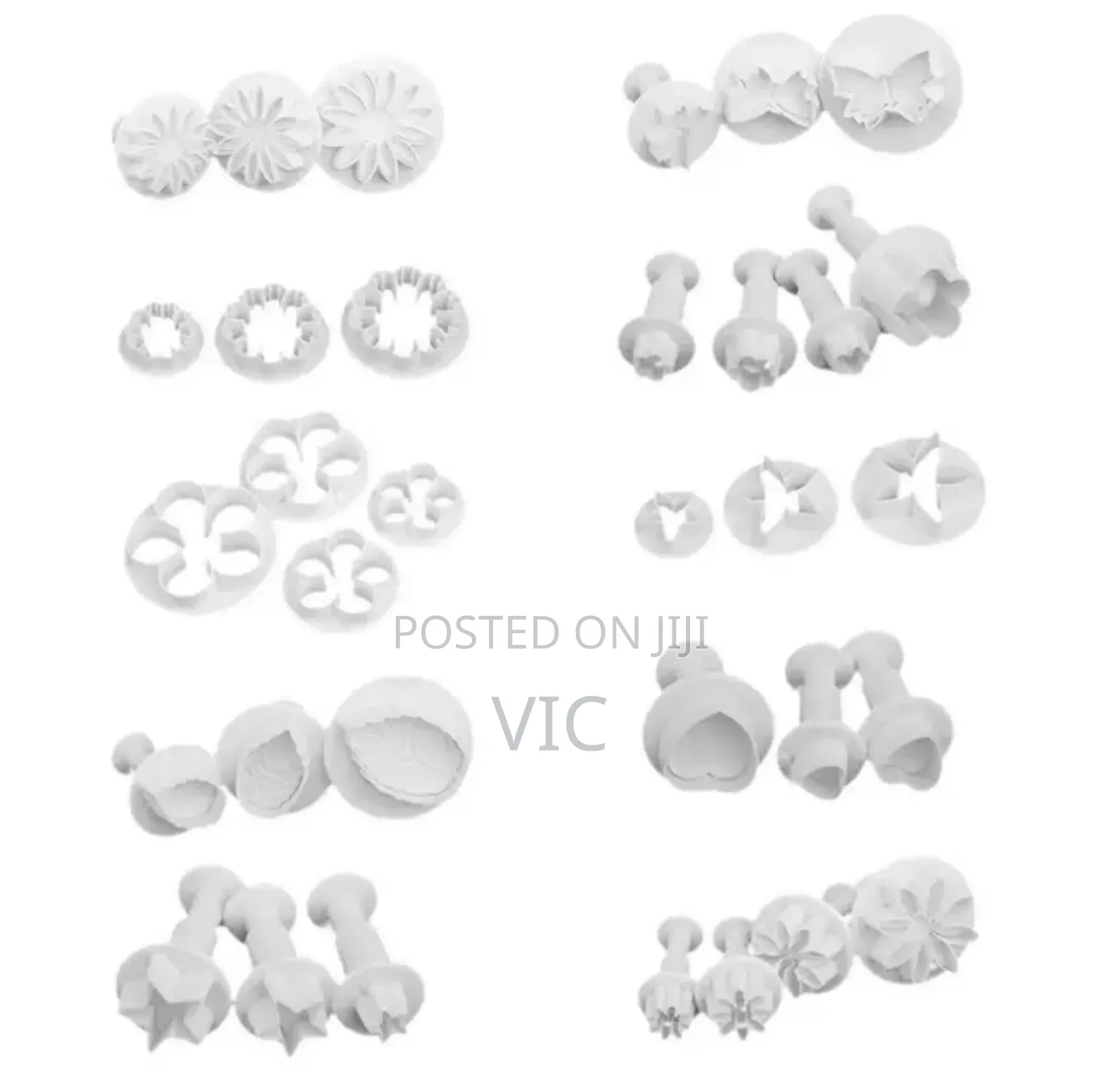33pc Fondant Cutters