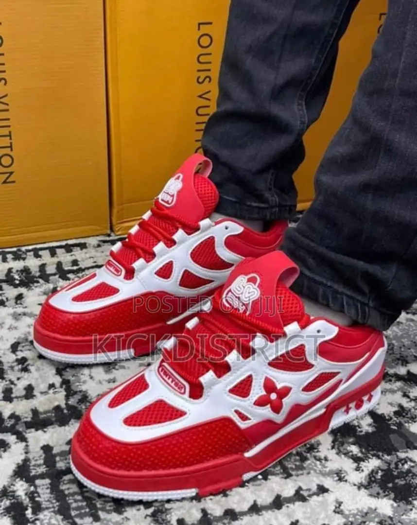 Luis Vuitton Trainer (Red /White )
