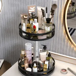 360° Rotating Multi-Tier Kitchen Storage Rack
