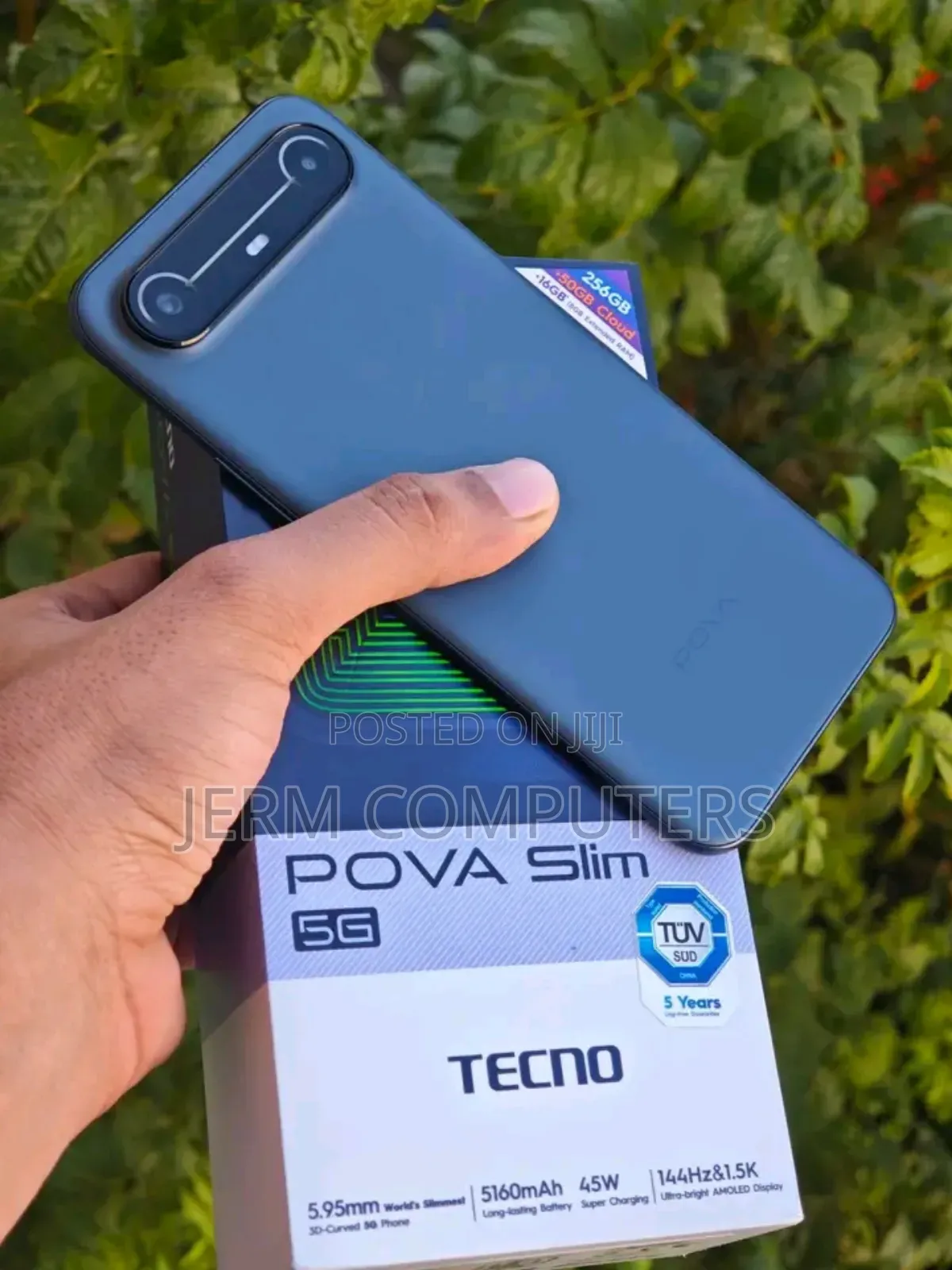New Tecno Pova Slim 5G 256 GB Black