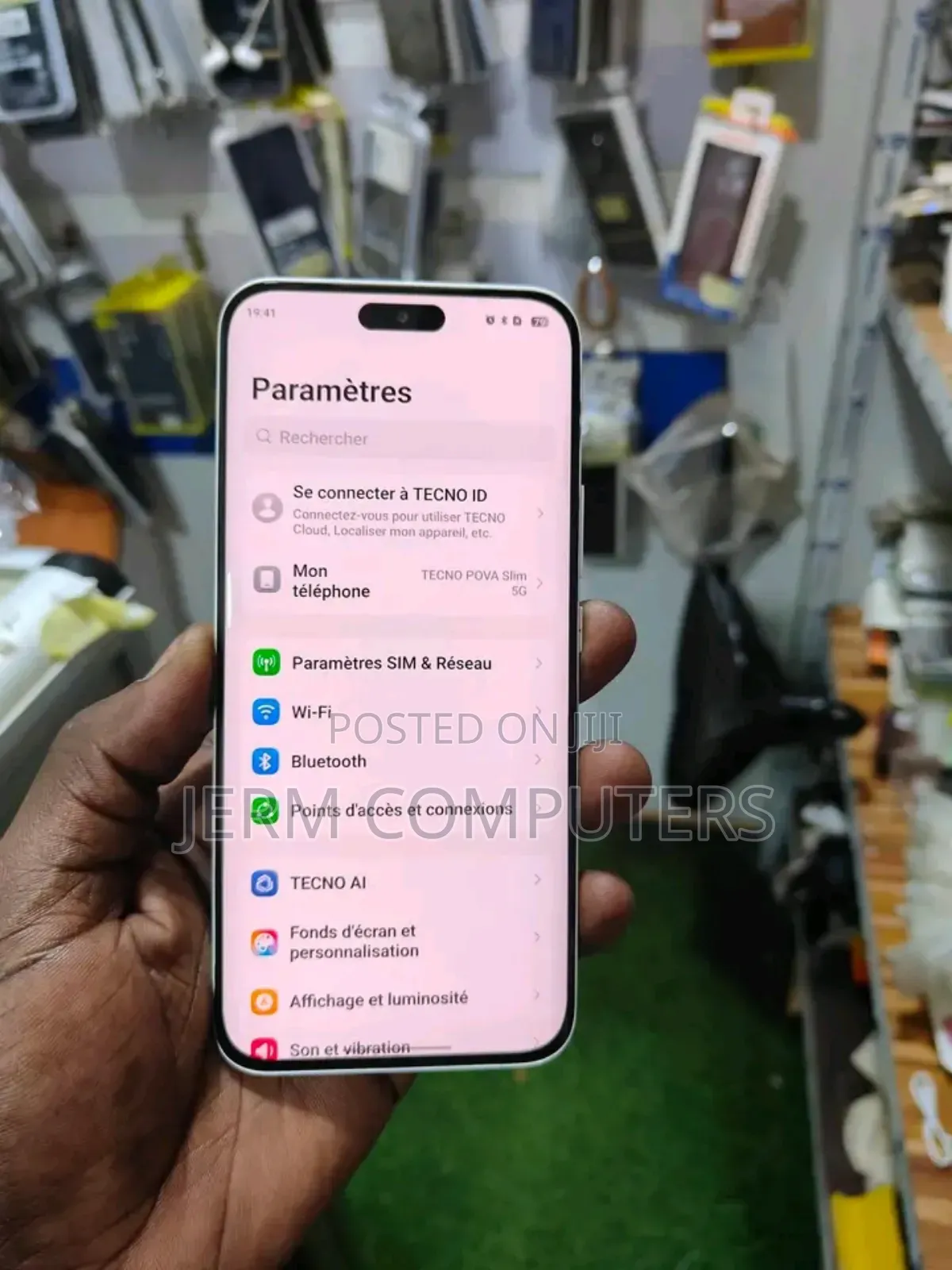 Tecno Pova Slim 5G 128 GB White