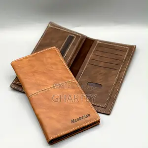 Men’s Premium Leather Long Wallet