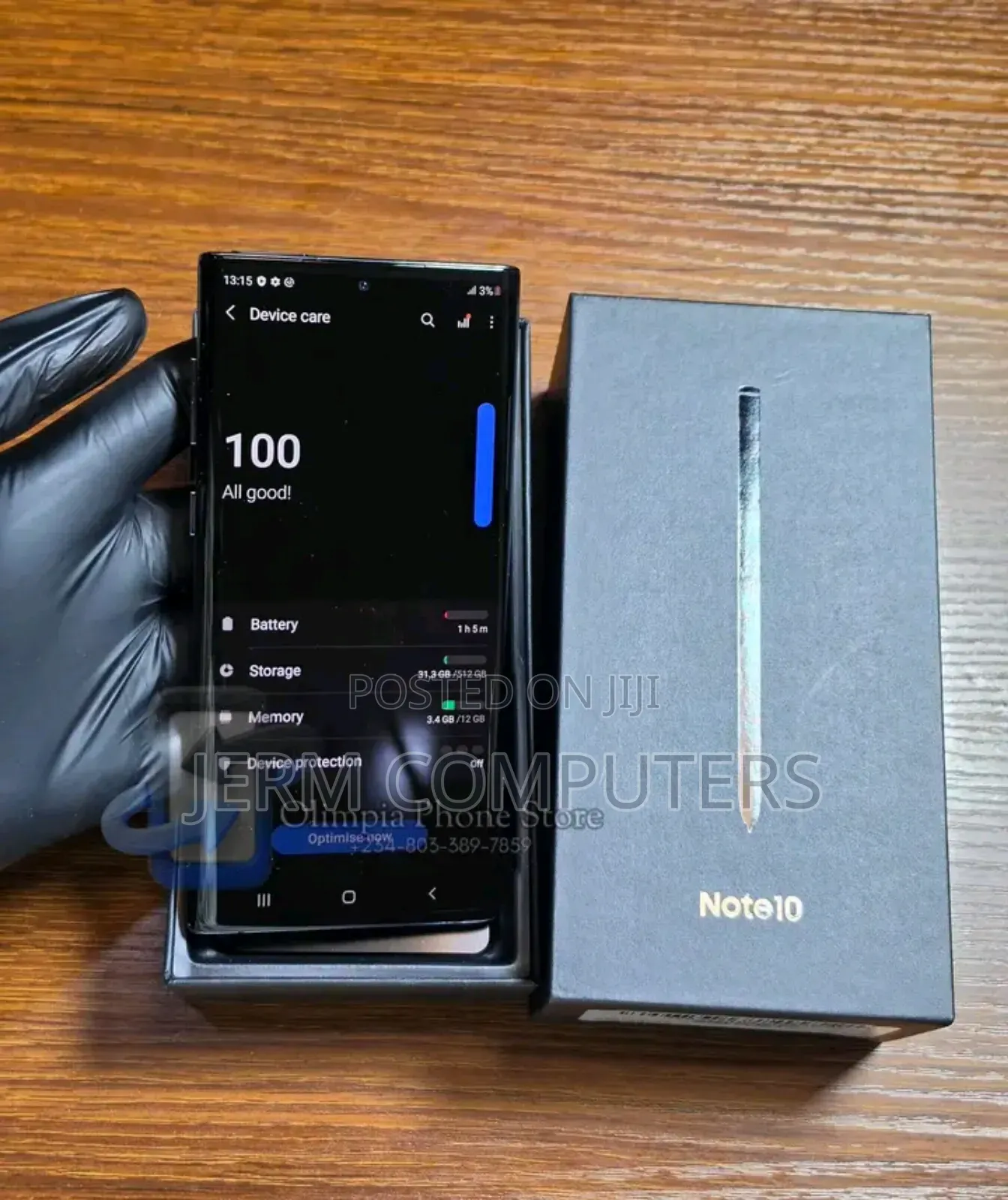 New Samsung Galaxy Note 10 5G 256 GB Black