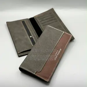 Men’s Premium Canvas Long Wallet