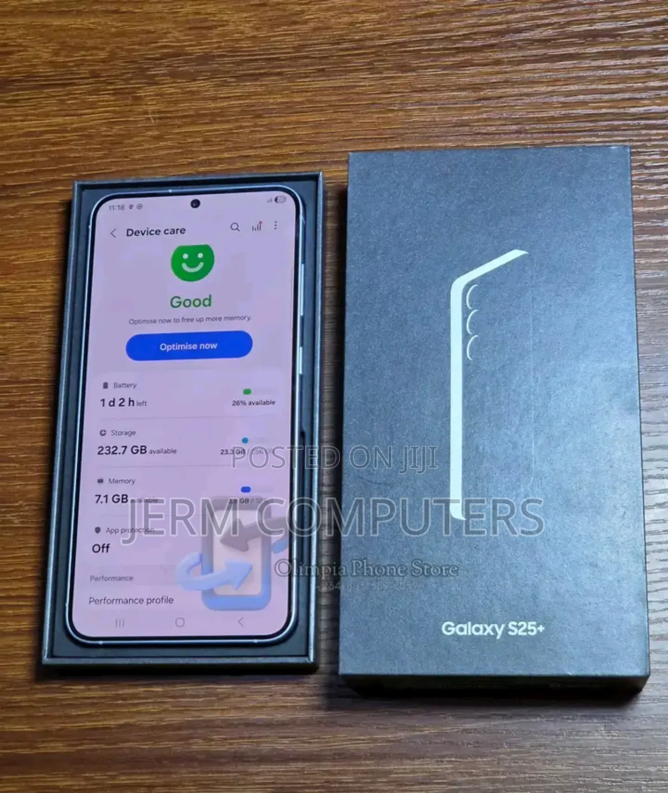 New Samsung Galaxy S25+ 256 GB Silver