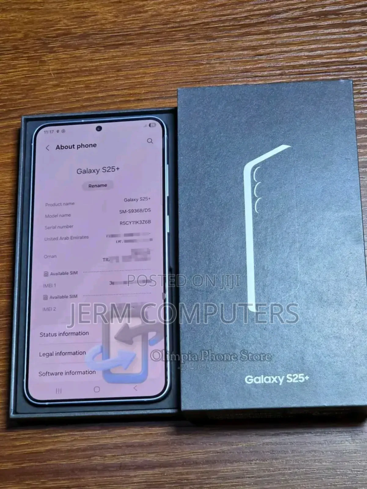 New Samsung Galaxy S25+ 256 GB Silver