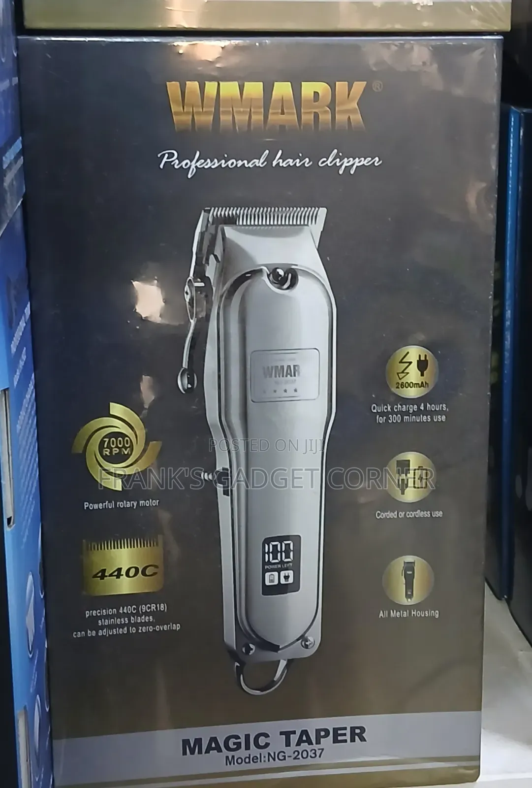 WMARK Professional Hair Clipper