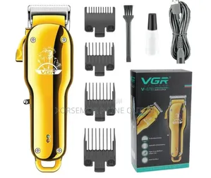 Rechargeable VGR v-678 Professional Hair Trimmer (Gold)