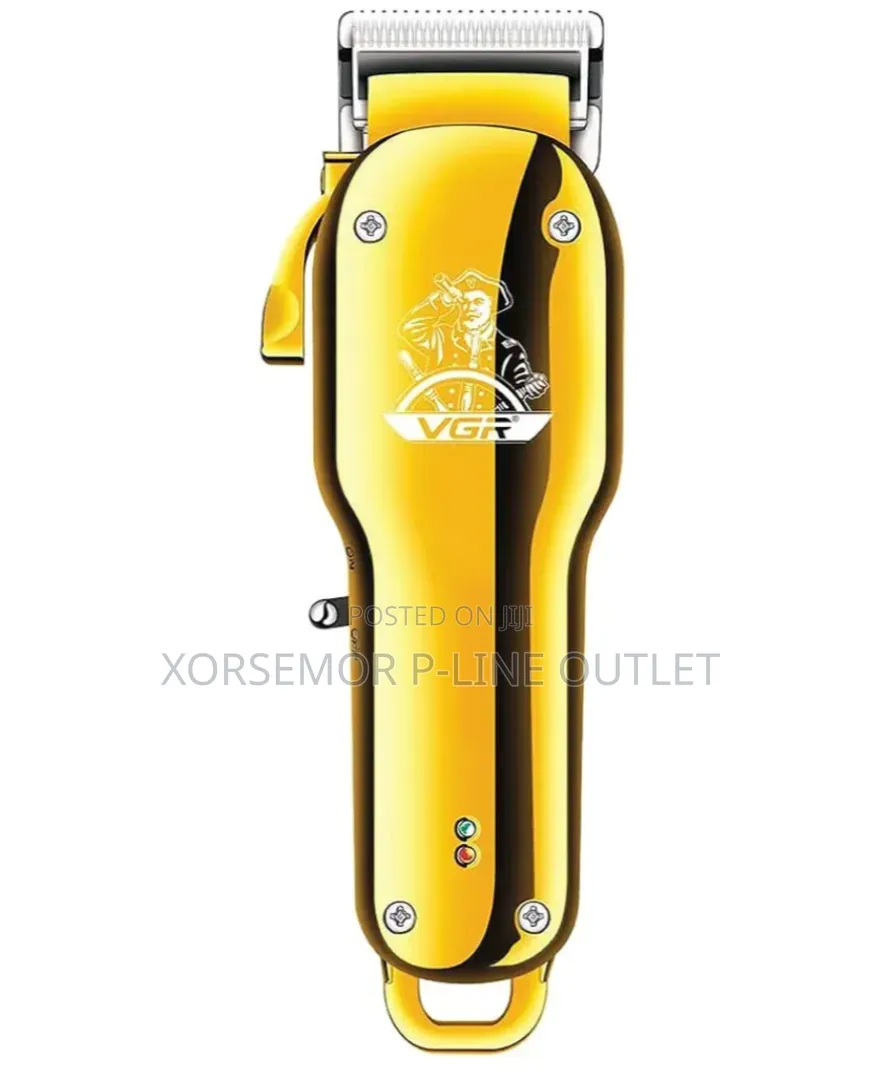 Rechargeable VGR v-678 Professional Hair Trimmer (Gold)