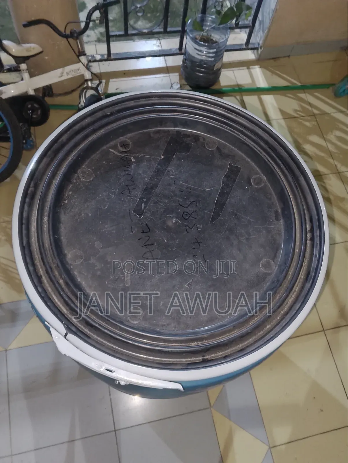 250 Litres Blue Barrel With Lock