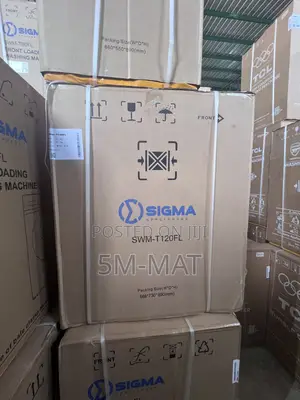 Sigma 12KG Front Load Washing Machine