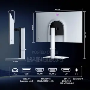 KTC M27T6S 27” QHD 200Hz Mini-Led Gaming Monitor
