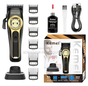 KEMEI 2373 Professional Hair Clipper for Men Maglev Brushless Motor,