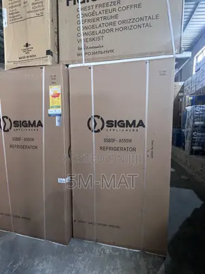 Sigma 528L Side by Side Refrigerator – SSBSF-A550W