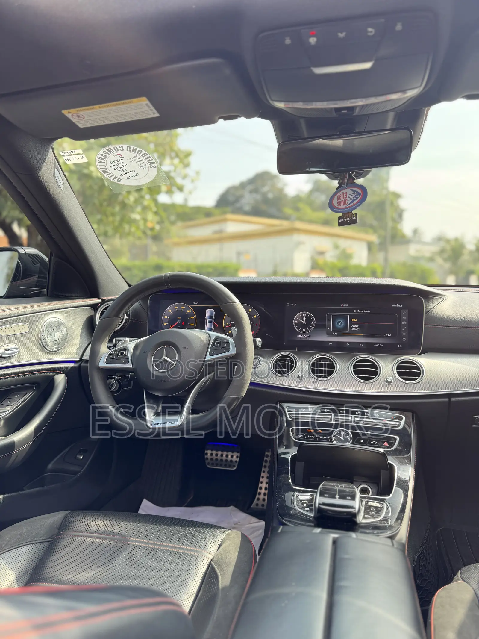 Mercedes-Benz E43 AMG 3.0 AWD 2018 Gray