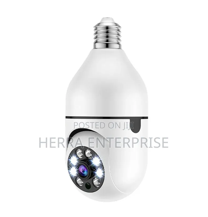 WiFi Light Bulb Security Camera