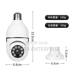 WiFi Light Bulb Security Camera