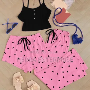 Romantic 3 in 1 Night Wears for First Class Ladies