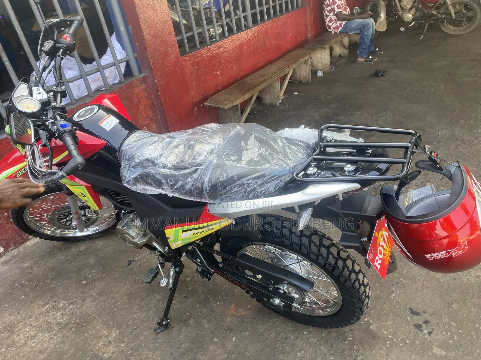 New Royal Motorcycle 2025 Red