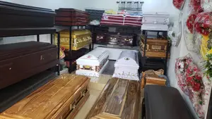 Wooden Coffin Available for a Cool Price